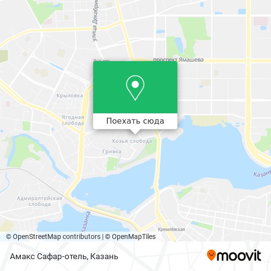 Карта Амакс Сафар-отель