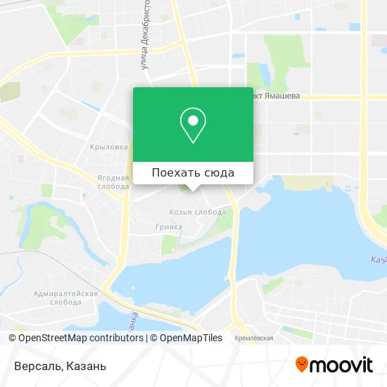 Карта Версаль