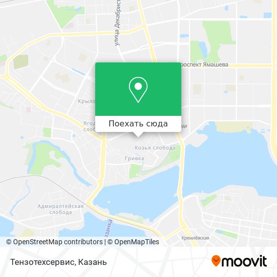Карта Тензотехсервис