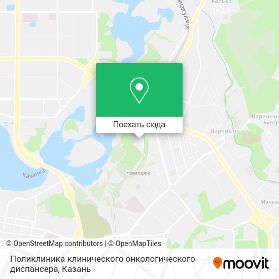 Карта Поликлиника клинического онкологического диспансера