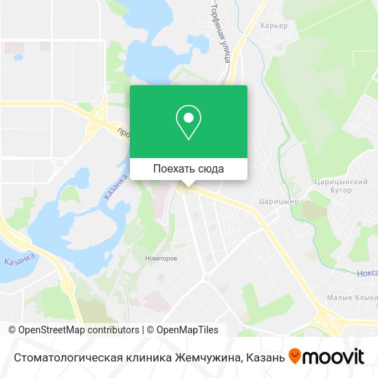Карта Стоматологическая клиника Жемчужина