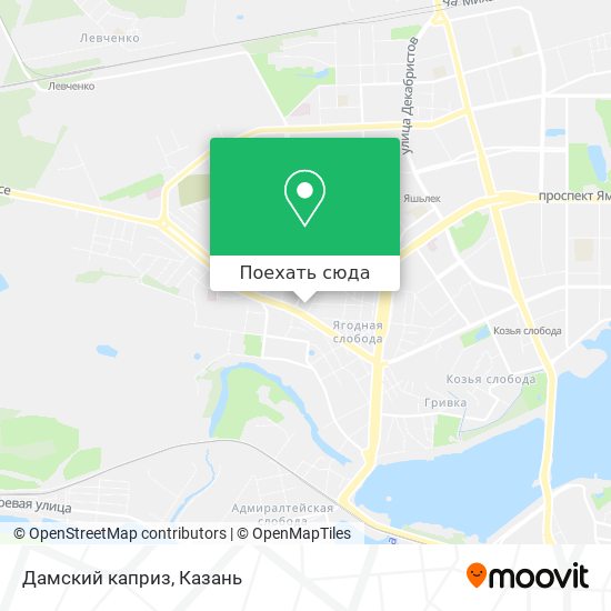 Карта Дамский каприз