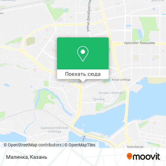 Карта Малинка