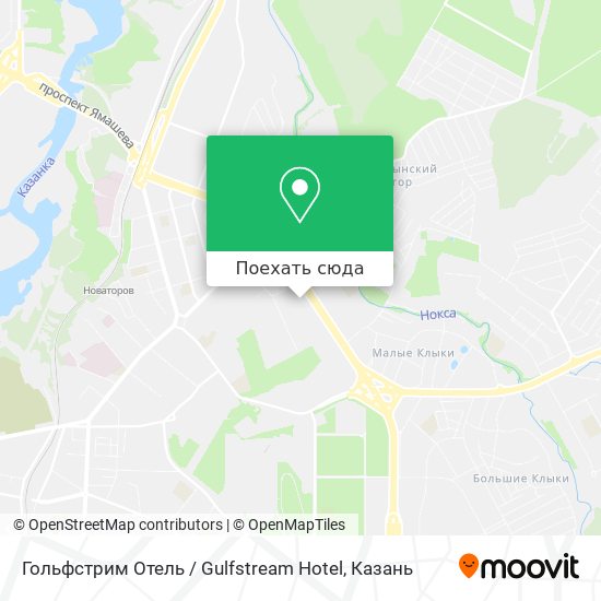Карта Гольфстрим Отель / Gulfstream Hotel