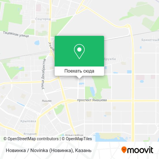 Карта Новинка / Novinka