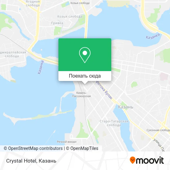 Карта Crystal Hotel