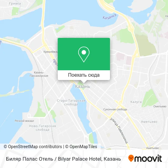 Карта Биляр Палас Отель / Bilyar Palace Hotel