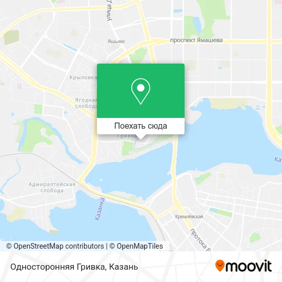 Карта Односторонняя Гривка