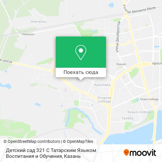 Карта Детский сад 321 С Татарским Языком Воспитания и Обучения