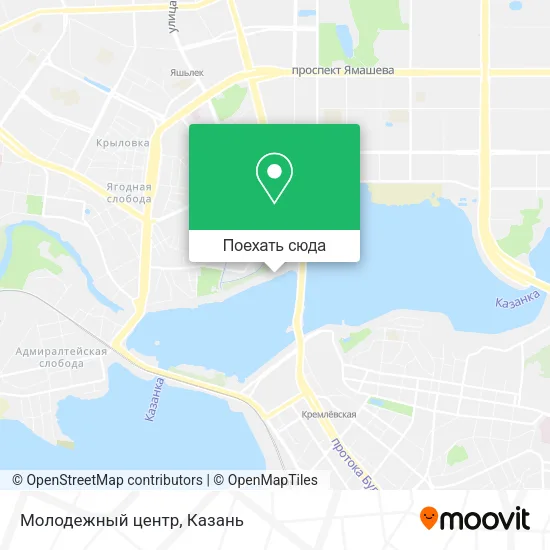 Карта Молодежный  центр