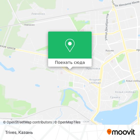 Карта Trives