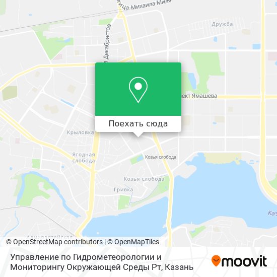 Карта Управление по Гидрометеорологии и Мониторингу Окружающей Среды Рт