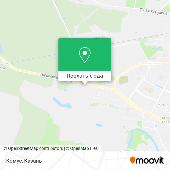 Карта Комус