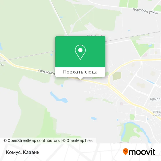 Карта Комус