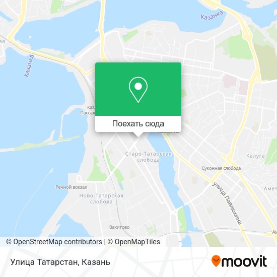 Карта Улица Татарстан