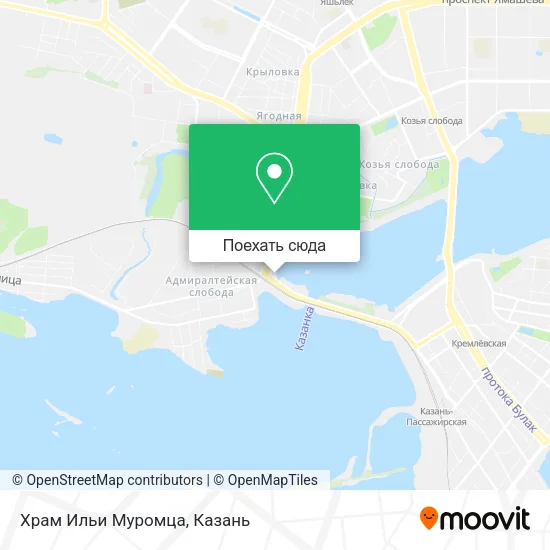Карта Храм Ильи Муромца