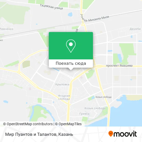 Карта Мир Пуантов и Талантов