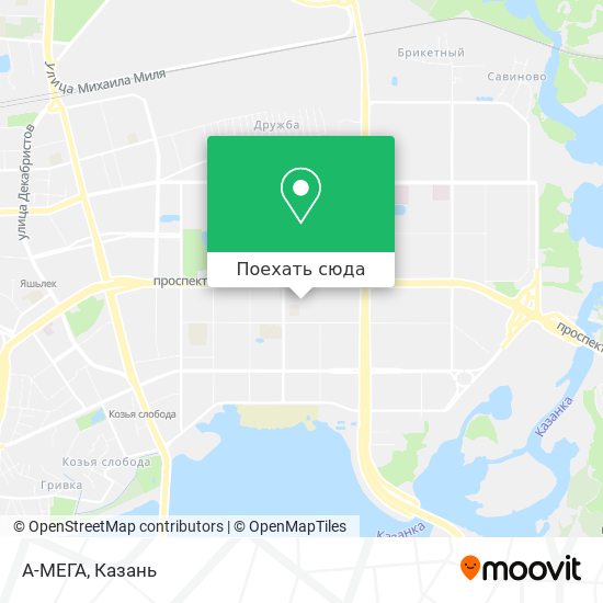 Карта А-МЕГА