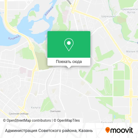 Карта Администрация Советского района