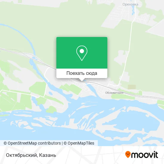 Карта Октябрьский