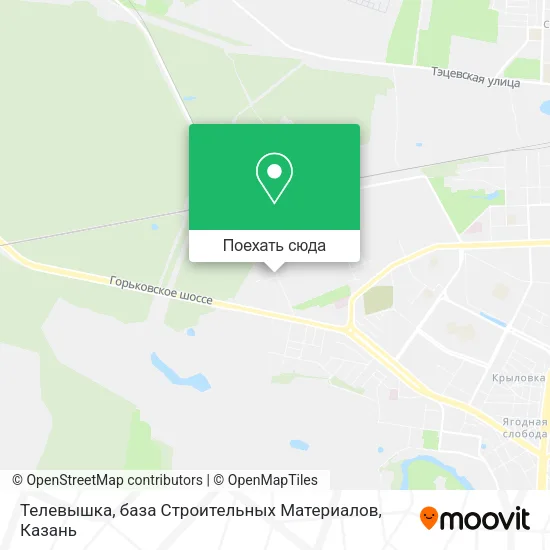 Карта Телевышка, база Строительных Материалов