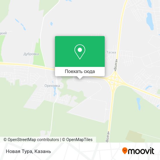 Карта Новая Тура