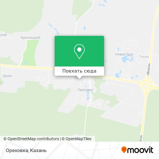 Карта Ореховка