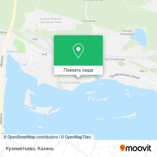 Карта Куземетьево