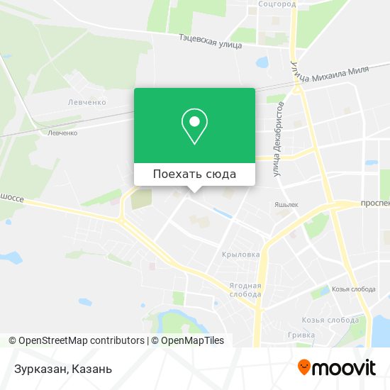 Карта Зурказан