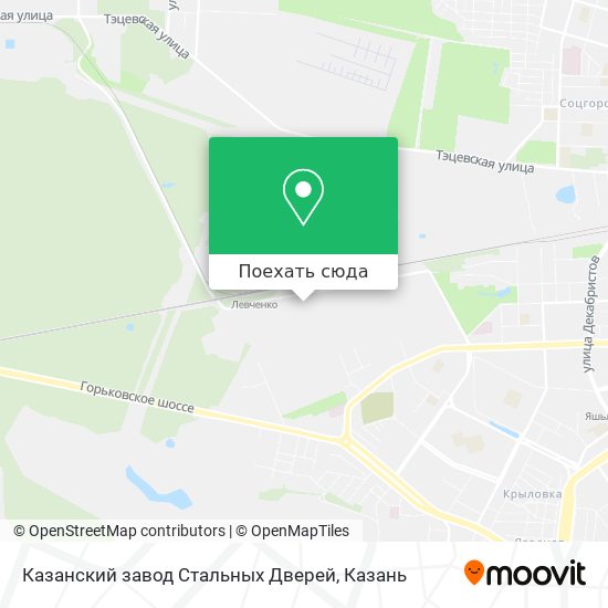 Карта Казанский завод Стальных Дверей