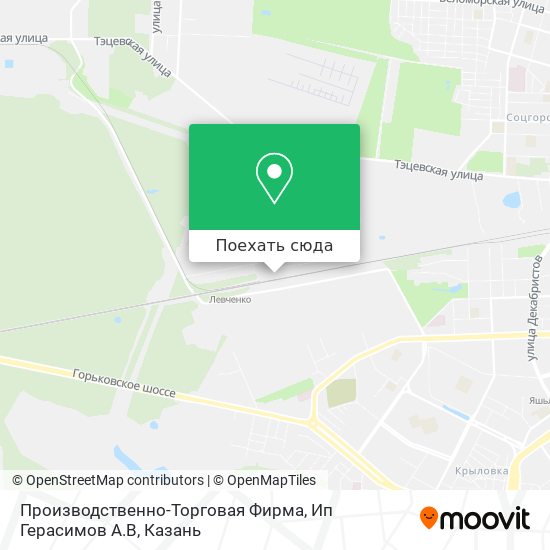 Карта Производственно-Торговая Фирма, Ип Герасимов А.В