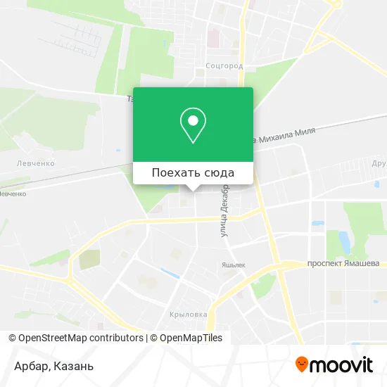 Карта Арбар