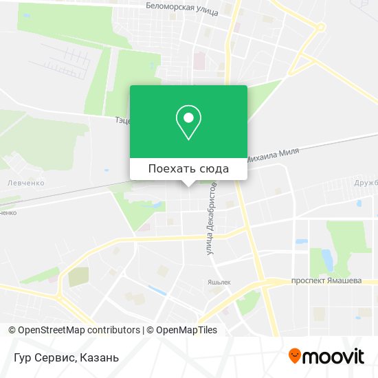 Карта Гур Сервис