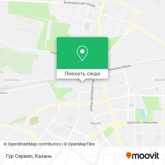 Карта Гур Сервис