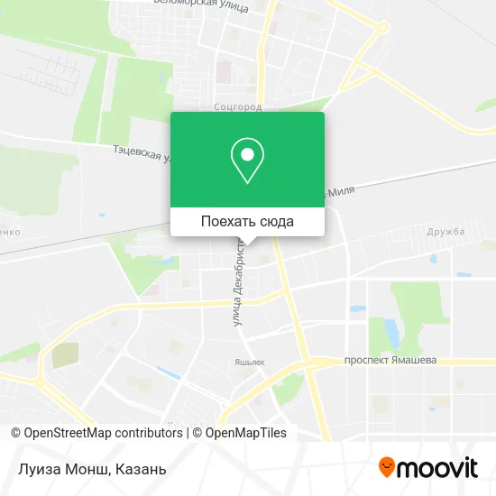 Карта Луиза Монш