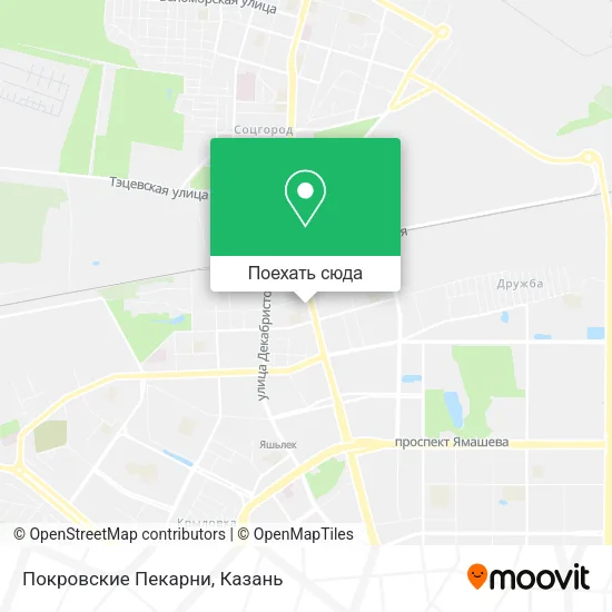 Карта Покровские Пекарни