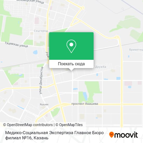 Карта Медико-Социальная Экспертиза Главное Бюро филиал №16