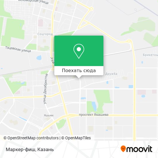Карта Маркер-фиш
