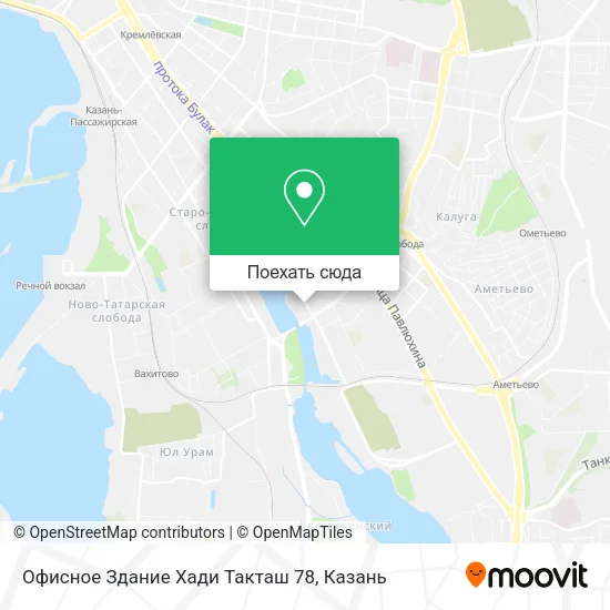 Карта Офисное Здание Хади Такташ 78