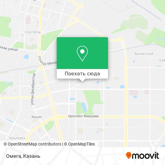 Карта Омега