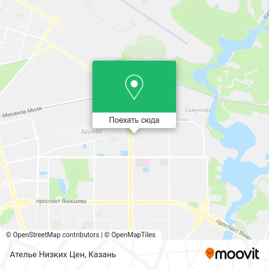 Карта Ателье Низких Цен