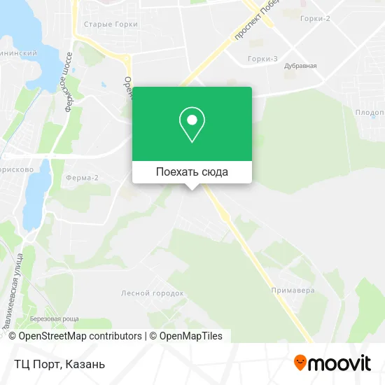 Карта ТЦ Порт