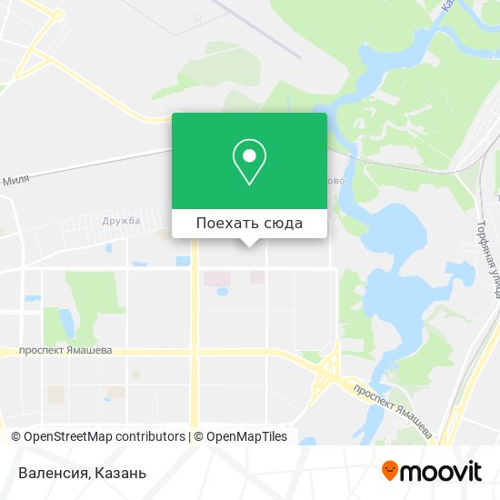 Карта Валенсия
