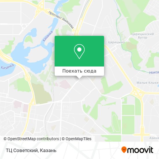 Карта ТЦ  Советский