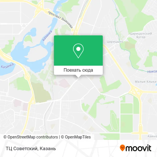 Карта ТЦ  Советский