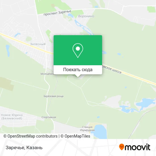 Карта Заречье