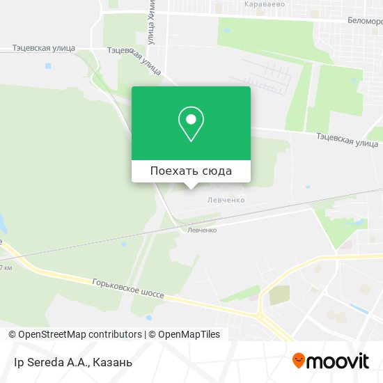 Карта Ip Sereda A.A.