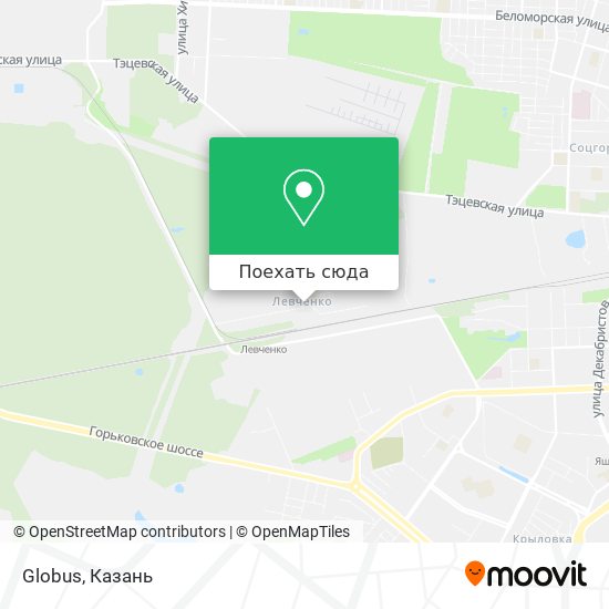 Карта Globus