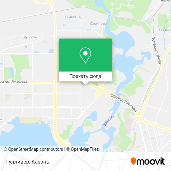 Карта Гулливер