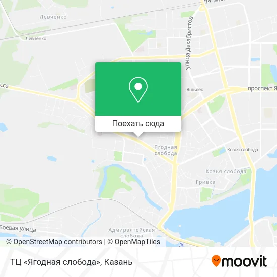 Карта ТЦ «Ягодная слобода»
